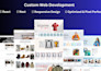 do website development as full stack web developer, front end, backend developer